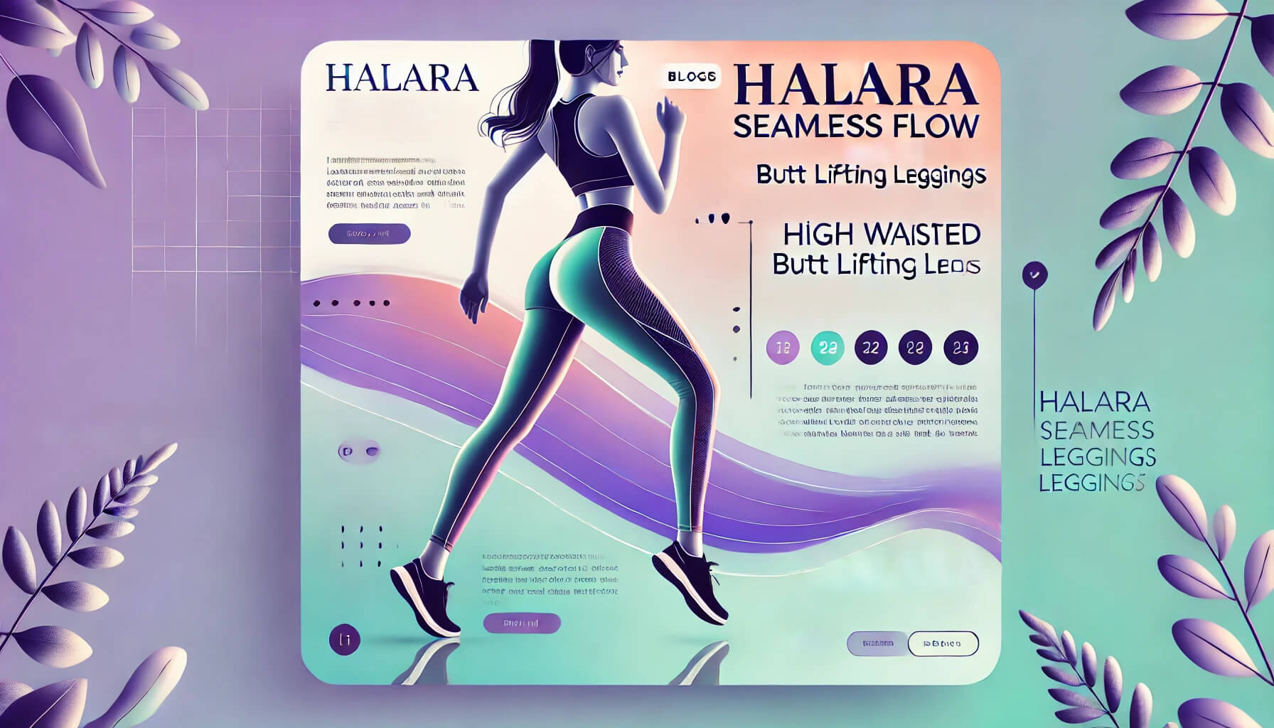 Halara Seamless Flow High Waisted Butt Lifting Leggings