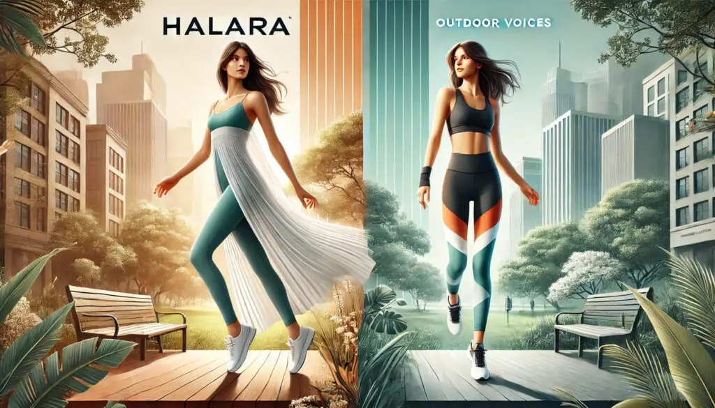 Halara vs Outdoor Voices