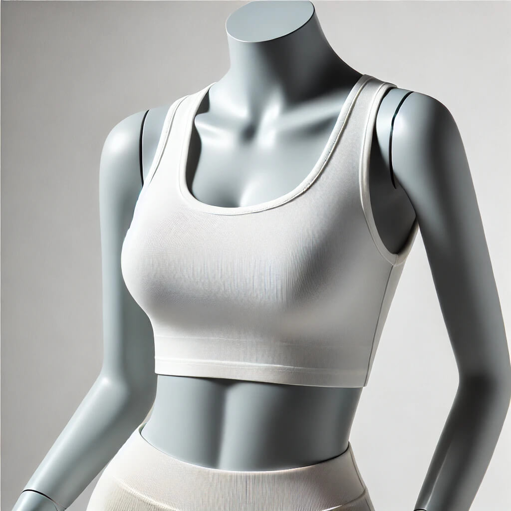 Women’s Crew Neck Sleeveless Cropped Yoga Tank Tops