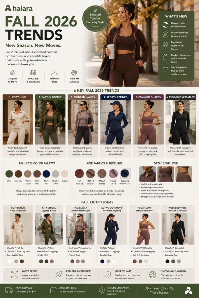 halara fall 2026 trends