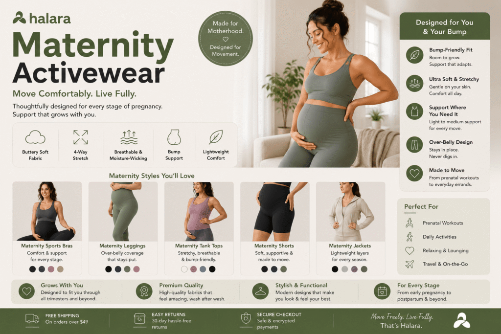 halara maternity activewear