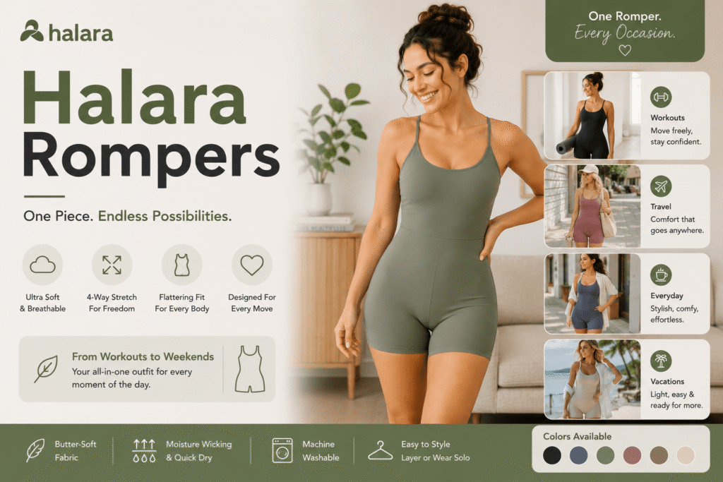 halara rompers