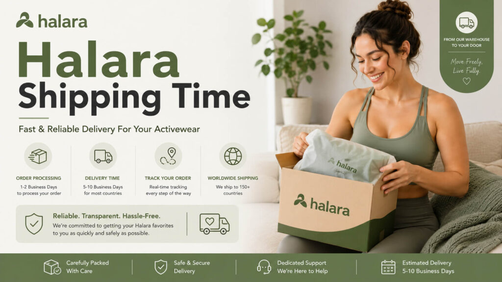 halara shipping time
