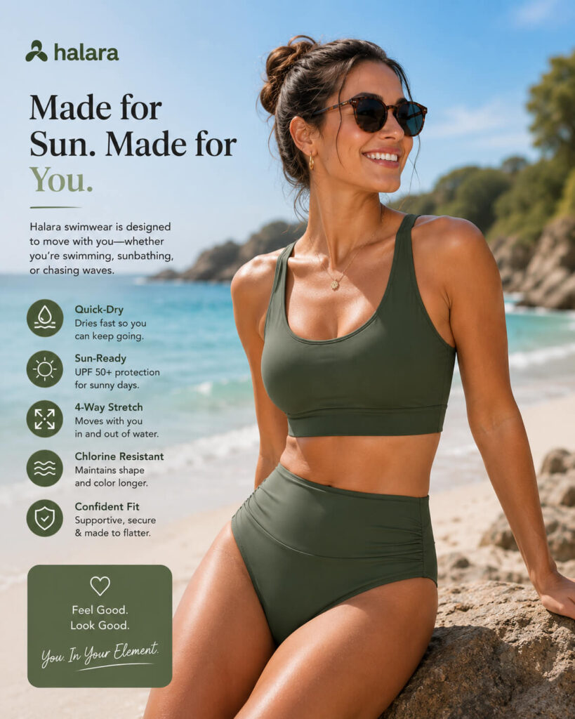 halara swimwear review