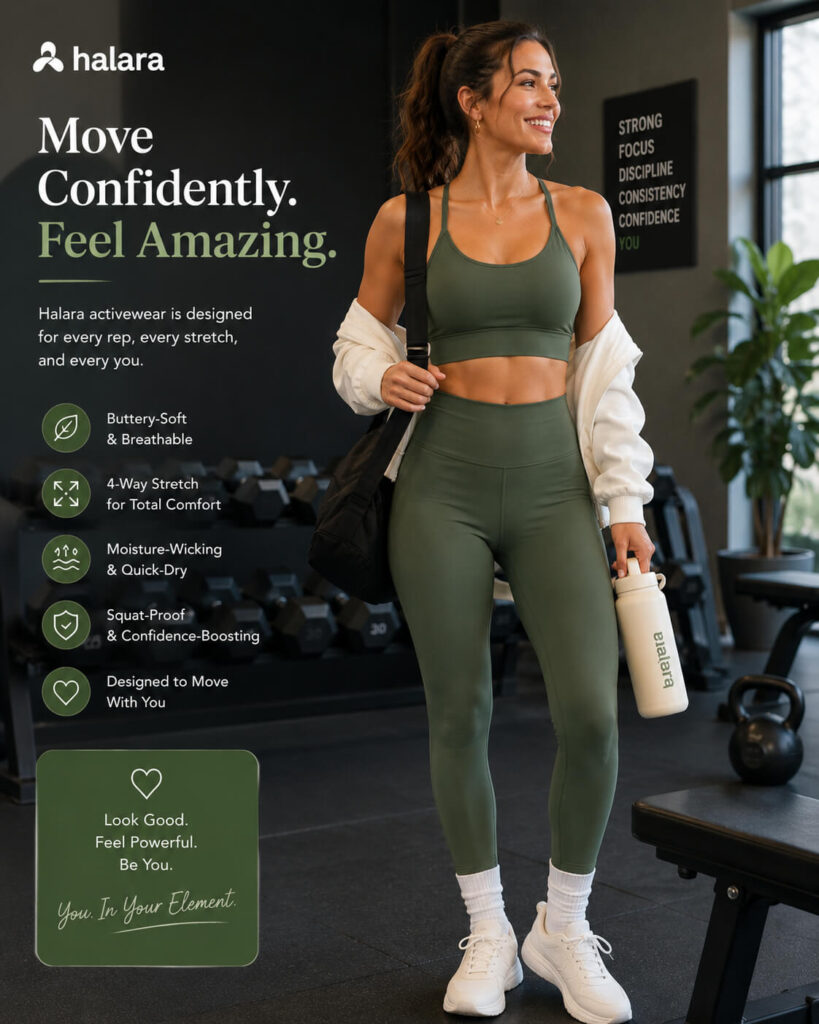 halara workout outfits