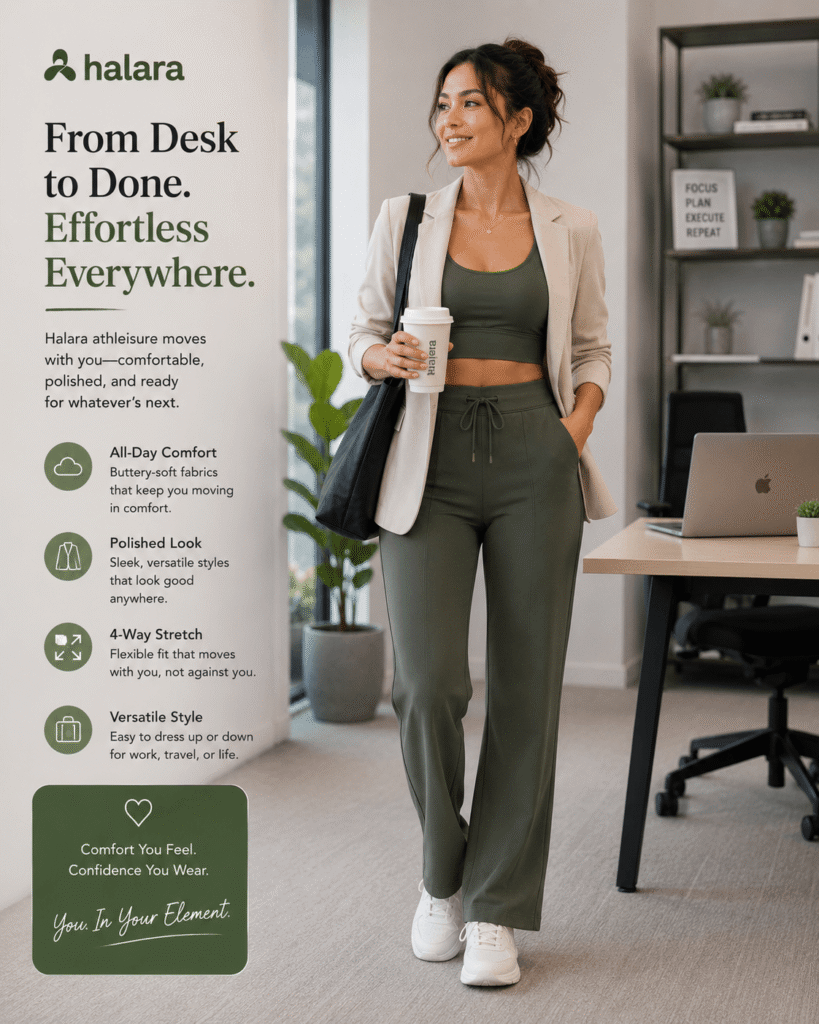 halara athleisure for work