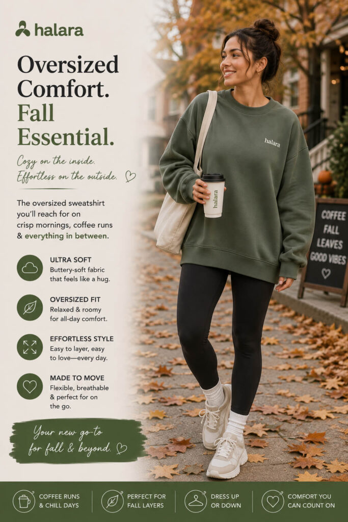 halara oversized sweatshirts