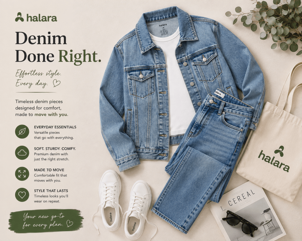 Halara Denim Collection