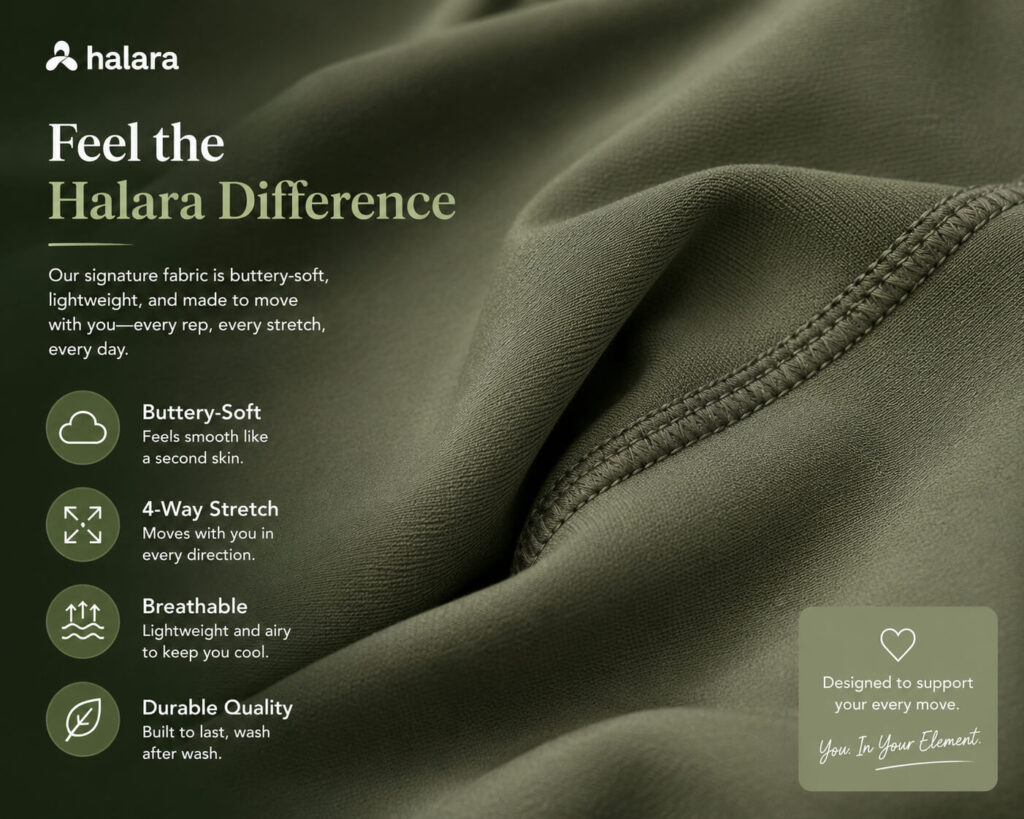 halara fabric quality